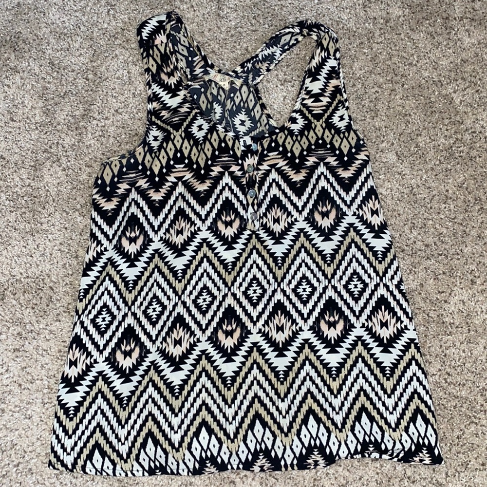 Aztec pattern blouse (size M)